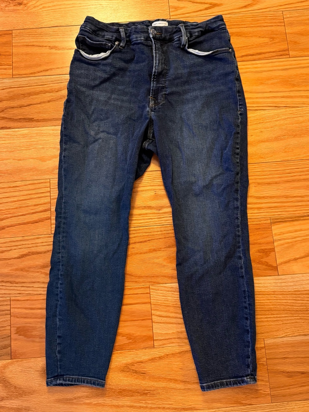 Good American Dark Blue Skinny Jeans